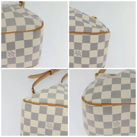 LOUIS VUITTON Damier Azur Siracusa PM Shoulder Bag N41113 LV Auth 99558SAV - Picture 14 of 16